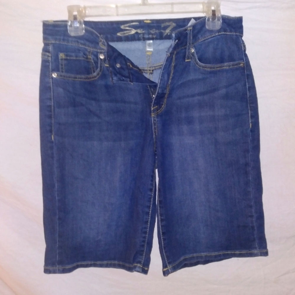 Womens Seven7 Jean Shorts Size 8